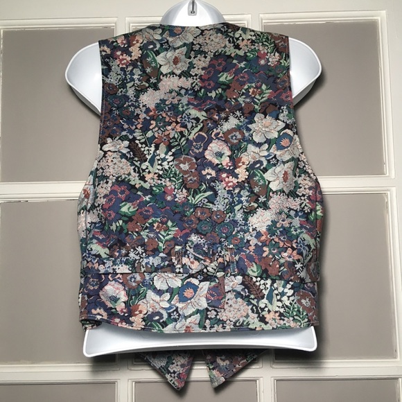 MICHAEL TRACEY FLORAL VEST - Picture 5 of 8